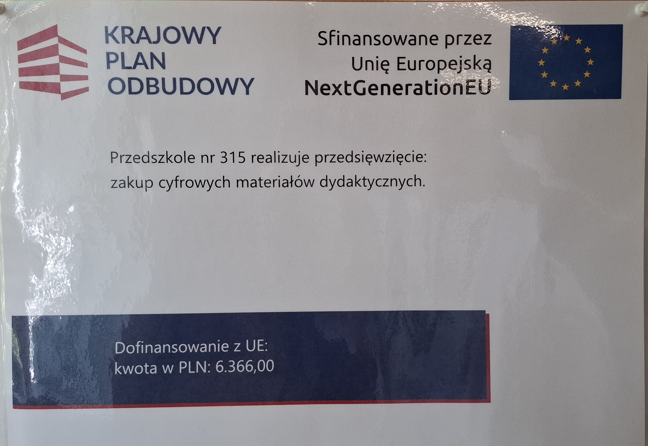 Dofinansowanie z UE